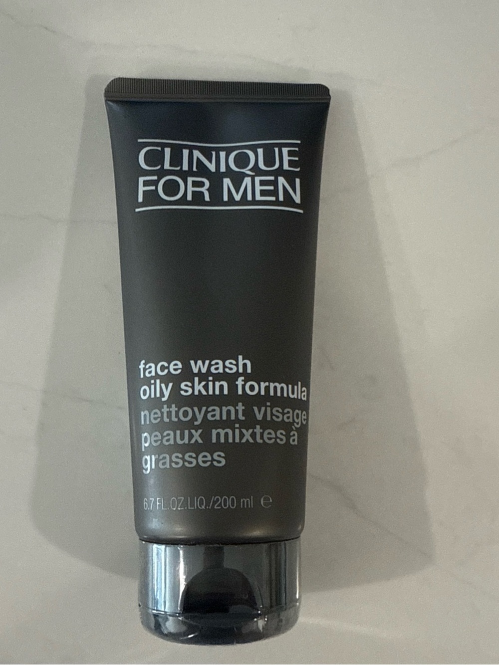 Clinique For Men Face Wash Tube - Black